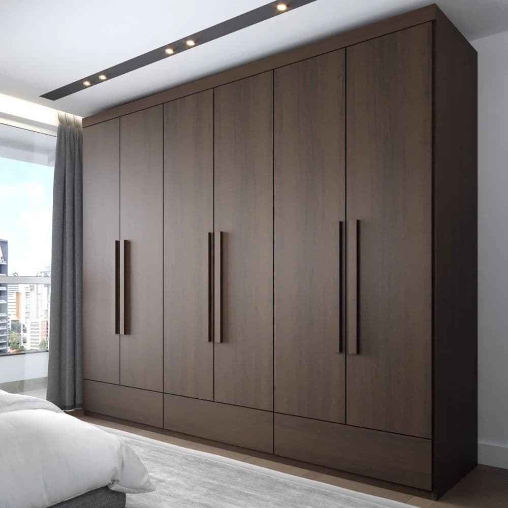 Mehfooz Six-Door Wardrobe