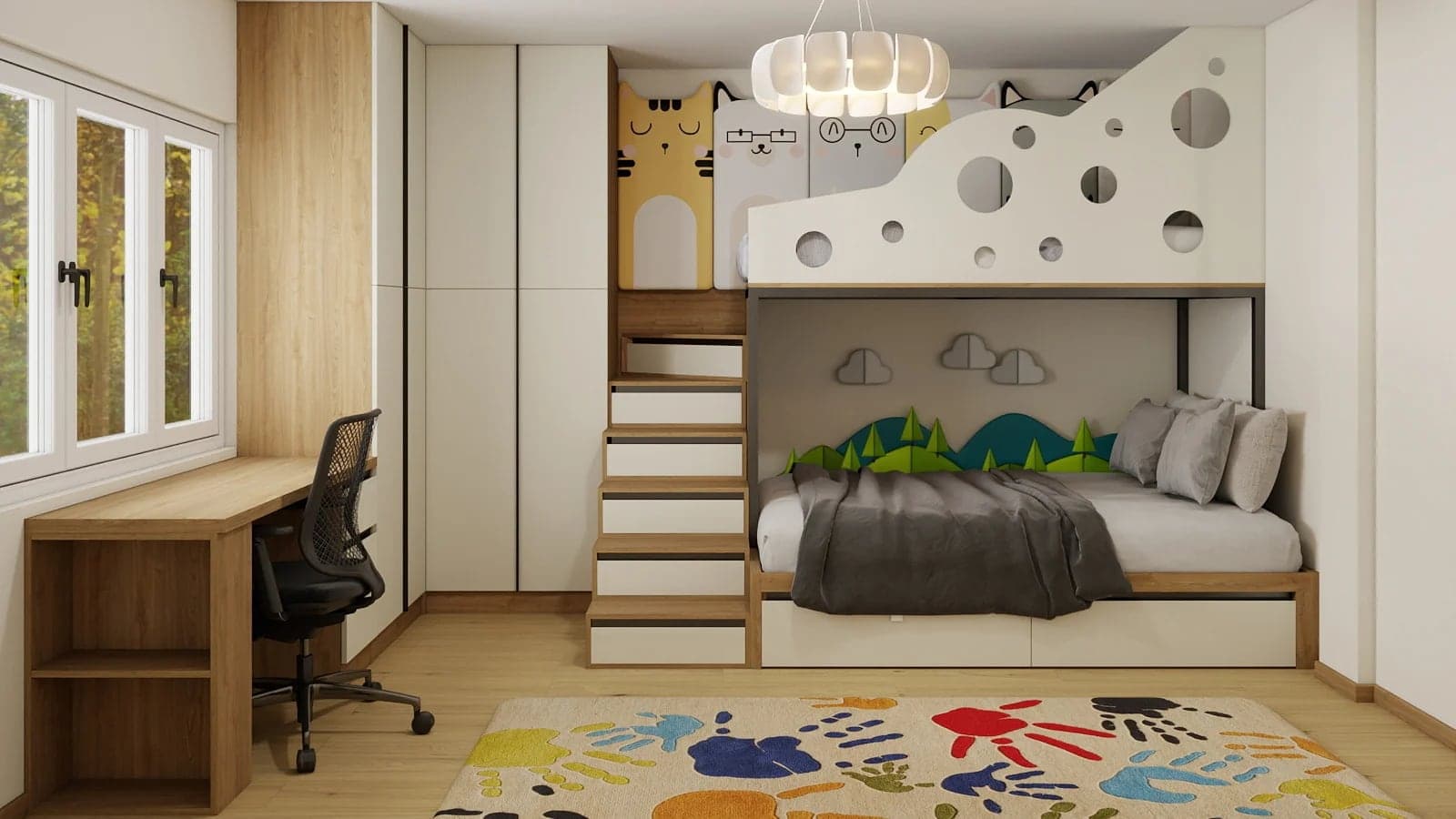 Billi Bunk with Stair Drawers